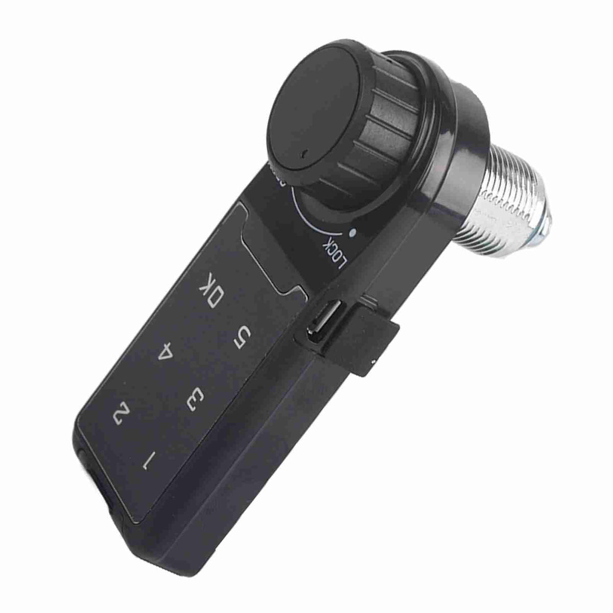 Rcniso Smart Deadbolt Lock, ABS Touch Keypad Lock Short Appearance Wide Application for Agent (Installation Size L=30)