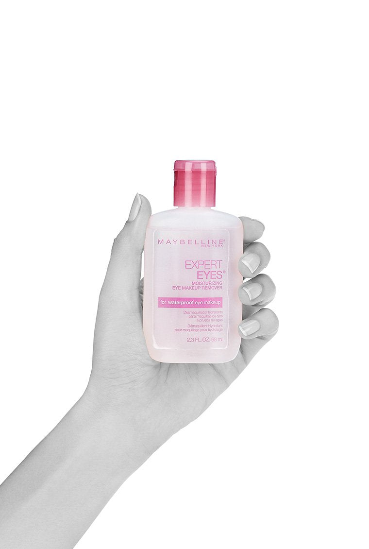 Maybelline New York Expert Eyes Moisturizing Eye Makeup Remover, 2 Count