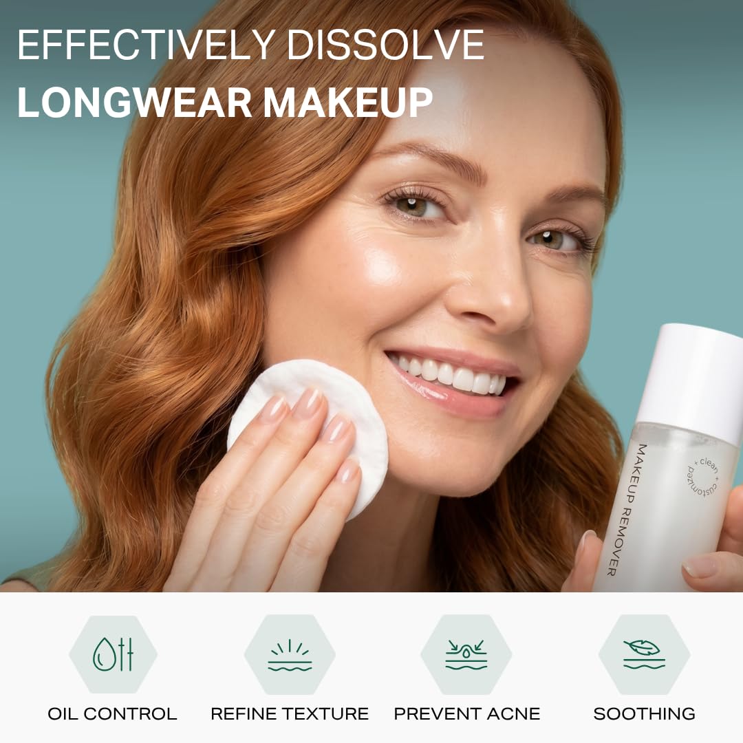Y'OUR Soothing Micellar Cleansing Water: Waterproof Makeup Remover for Eyes & Lips. Hydrating Oil Control with Aloe Vera, Sensitive Skin, Permanent Lip Stain Remover