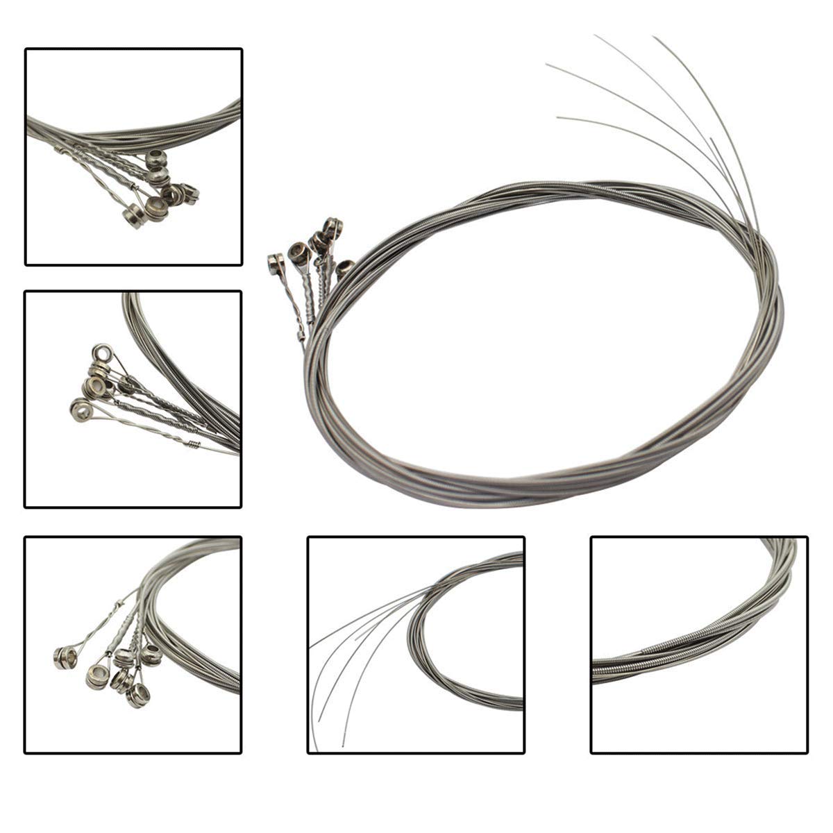 Electric Guitar Strings 3 Full Sets and Tuner, 3 in 1 Restringing Tool, Capo,Picks and Other Useful Tools
