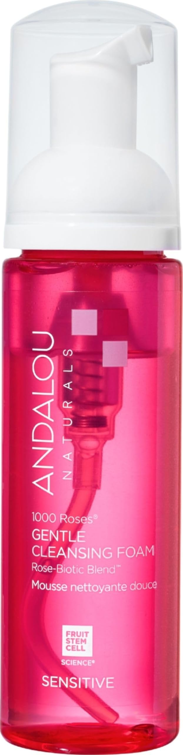 Andalou Naturals 1000 Roses Gentle Cleansing Foam (5.5 fl oz)