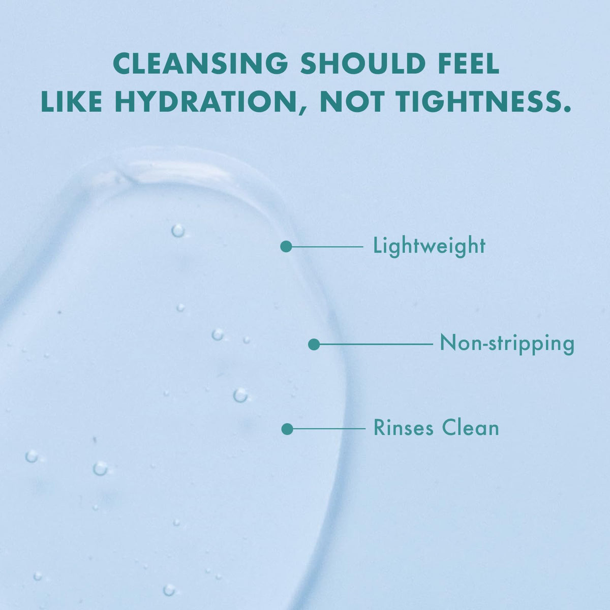 Skin ResQ by Petal Fresh Hello Hydration Cleanser, Daily Gentle Foaming Facial Cleanser with 2% Squalane Complex and Aloe Vera, Fragrance Free Hydrating Face Wash for Dry Sensitive Skin, 10 oz
