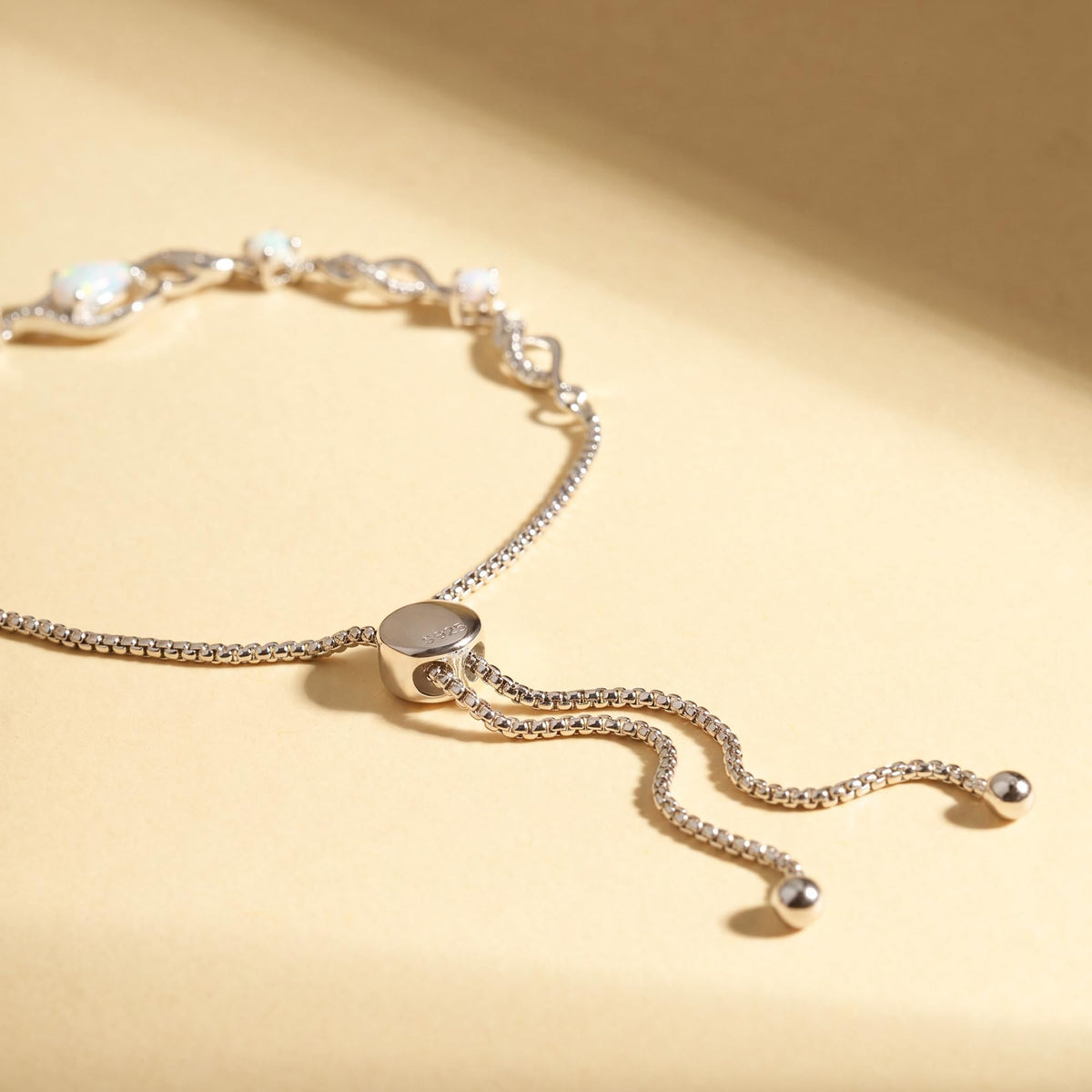 September Sapphire Tennis Bracelet for Women Sterling Silver Birthstone