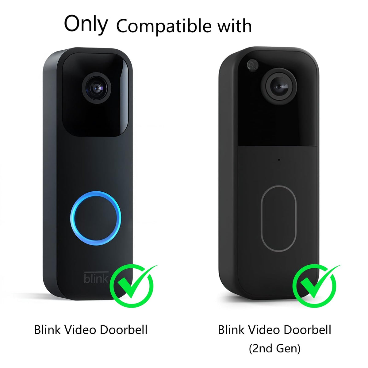 Wireless Doorbell Chime for Blink video Doorbell (1st/2nd gen) for Home