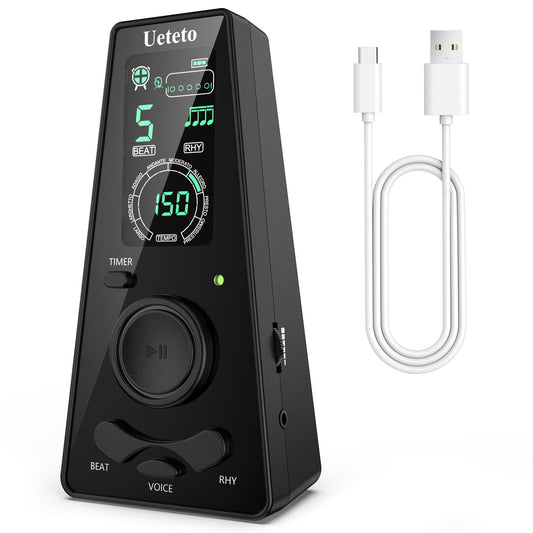 Ueteto Digital Metronome for Piano/Guitar/Drum