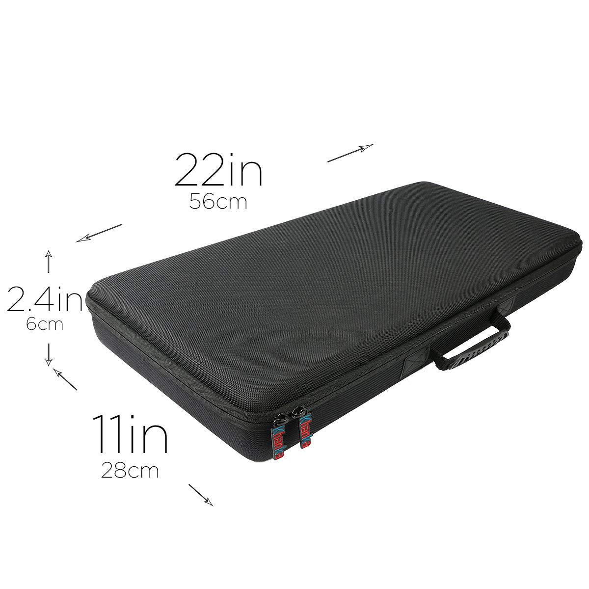 khanka Hard Travel Case for Numark Mixtrack Platinum Pro FX/FX/Pro 3 | Serato DJ Controller