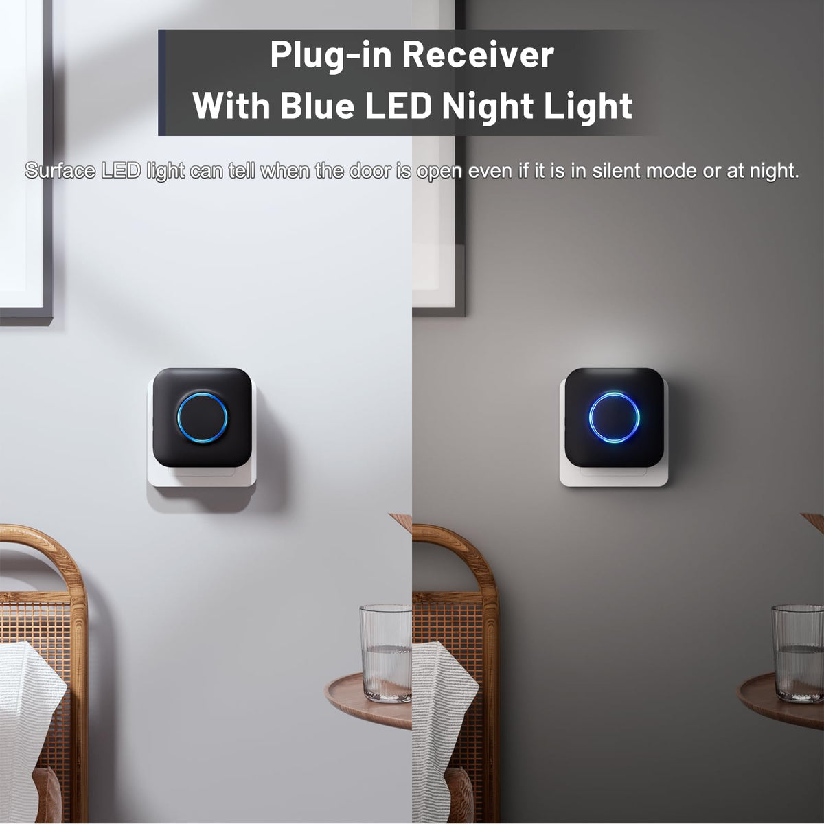 Wireless Doorbell Chime for Blink video Doorbell (1st/2nd gen) for Home