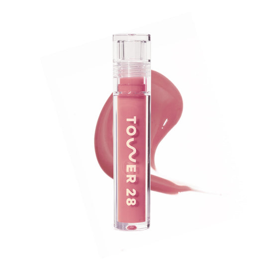 Tower 28 ShineOn Lip Gloss Jelly, Pistachio (0.13 oz)