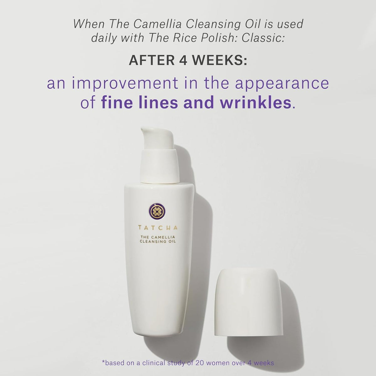 TATCHA The Camellia Cleansing Oil, 2-in-1 Makeup Remover & Face Wash