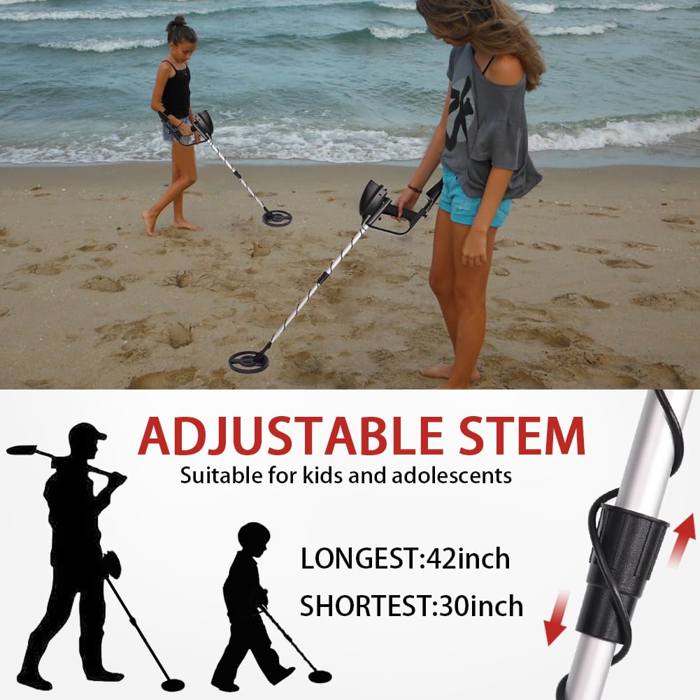 Wedigout Metal Detector for Adults & Kids Ages 8-12
