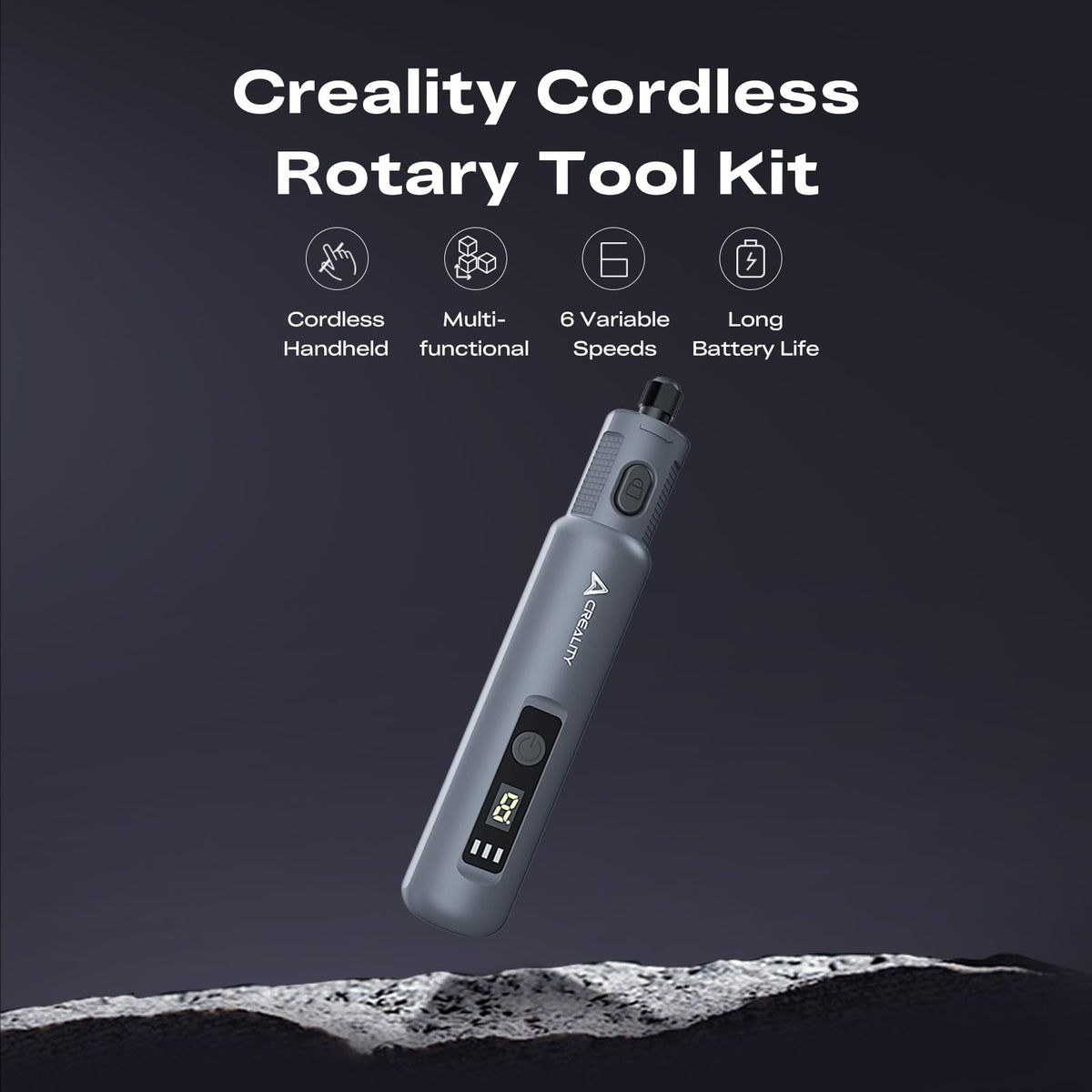 Creality Cordless Rotary Tool Kit, Multi-Functional 6 Variable