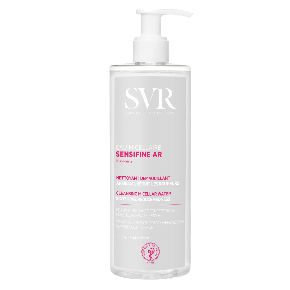 SVR Sensifine AR Micellar Water Makeup Remover, 13.5 fl oz
