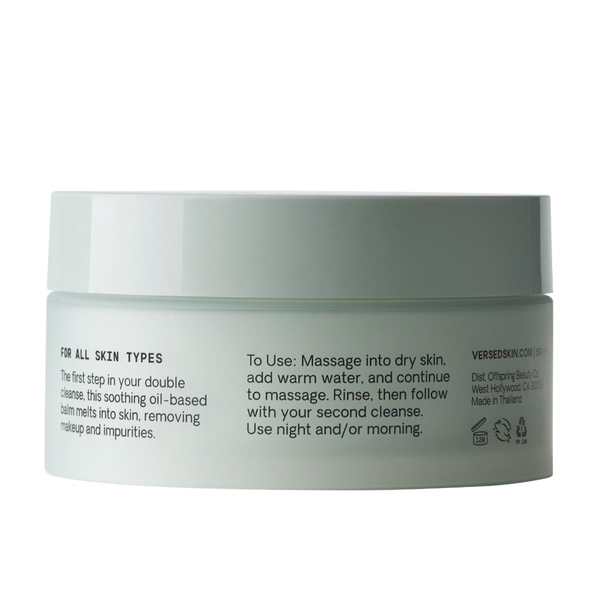 Versed Day Dissolve Cleansing Balm | Makup Removing Balm, 2.3 Oz