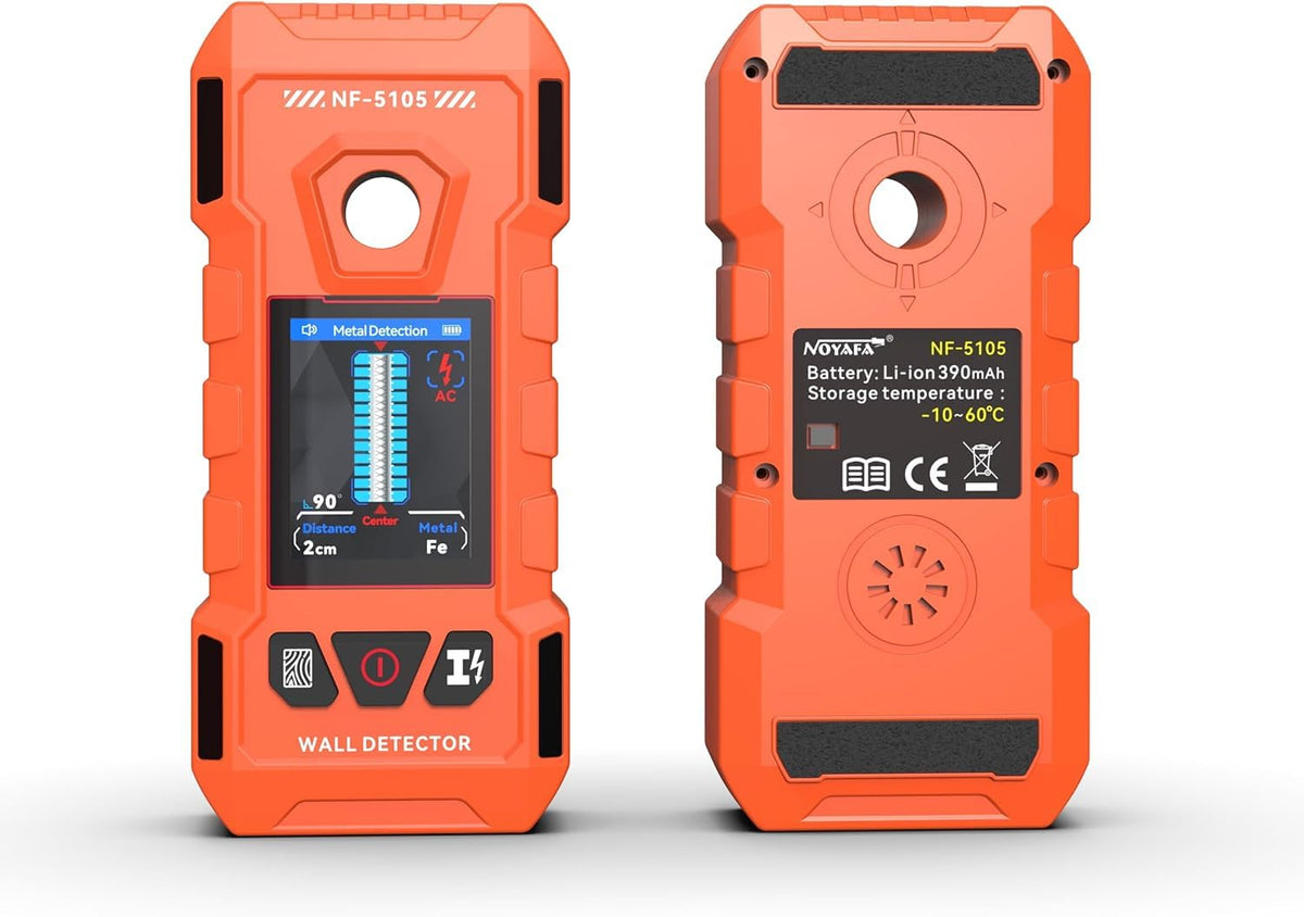NOYAFA Rechargeable Stud Finder Wall Scanner, 6 in 1 Wall Detector