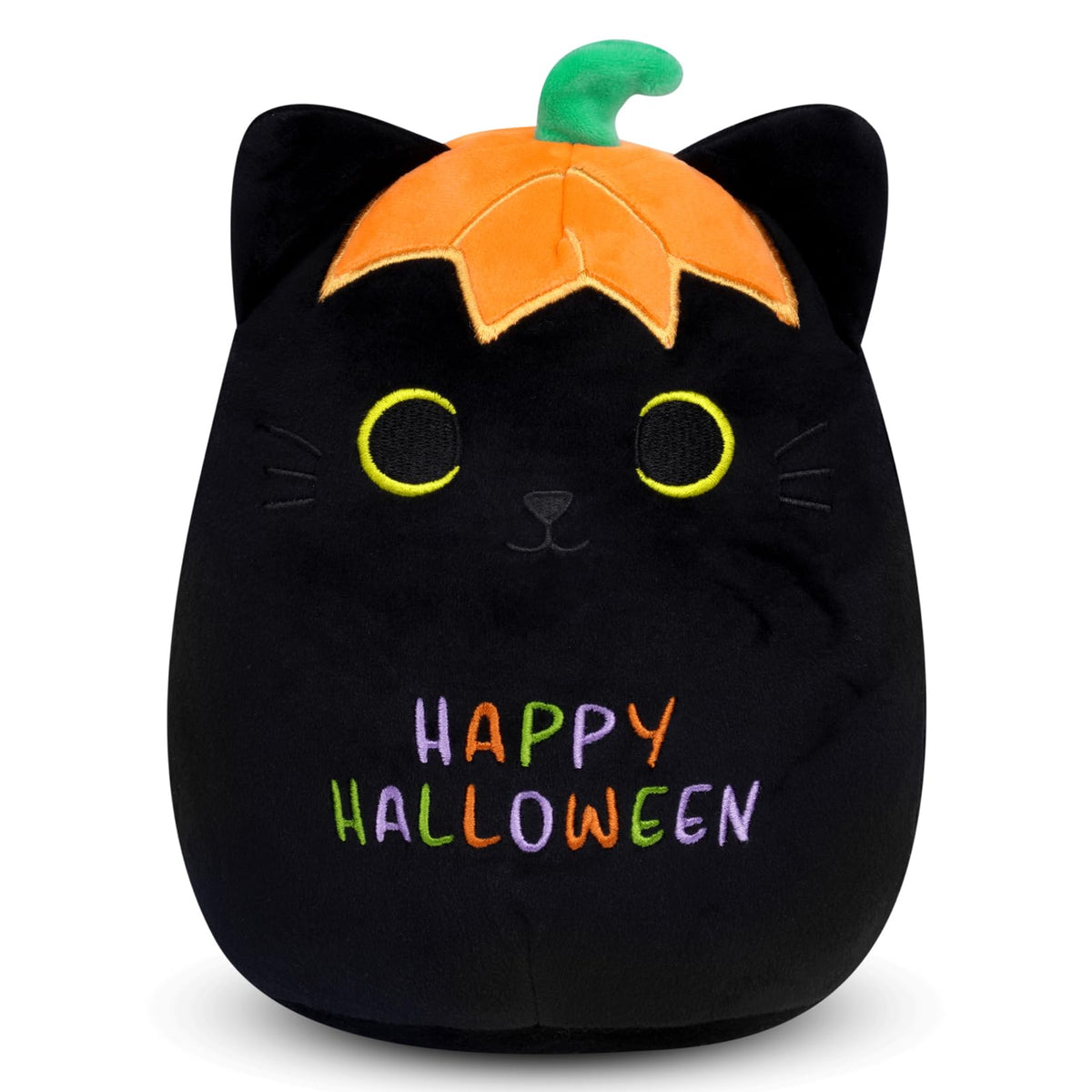 Leokawin Halloween Stuffed Animal - Black Cat Plush