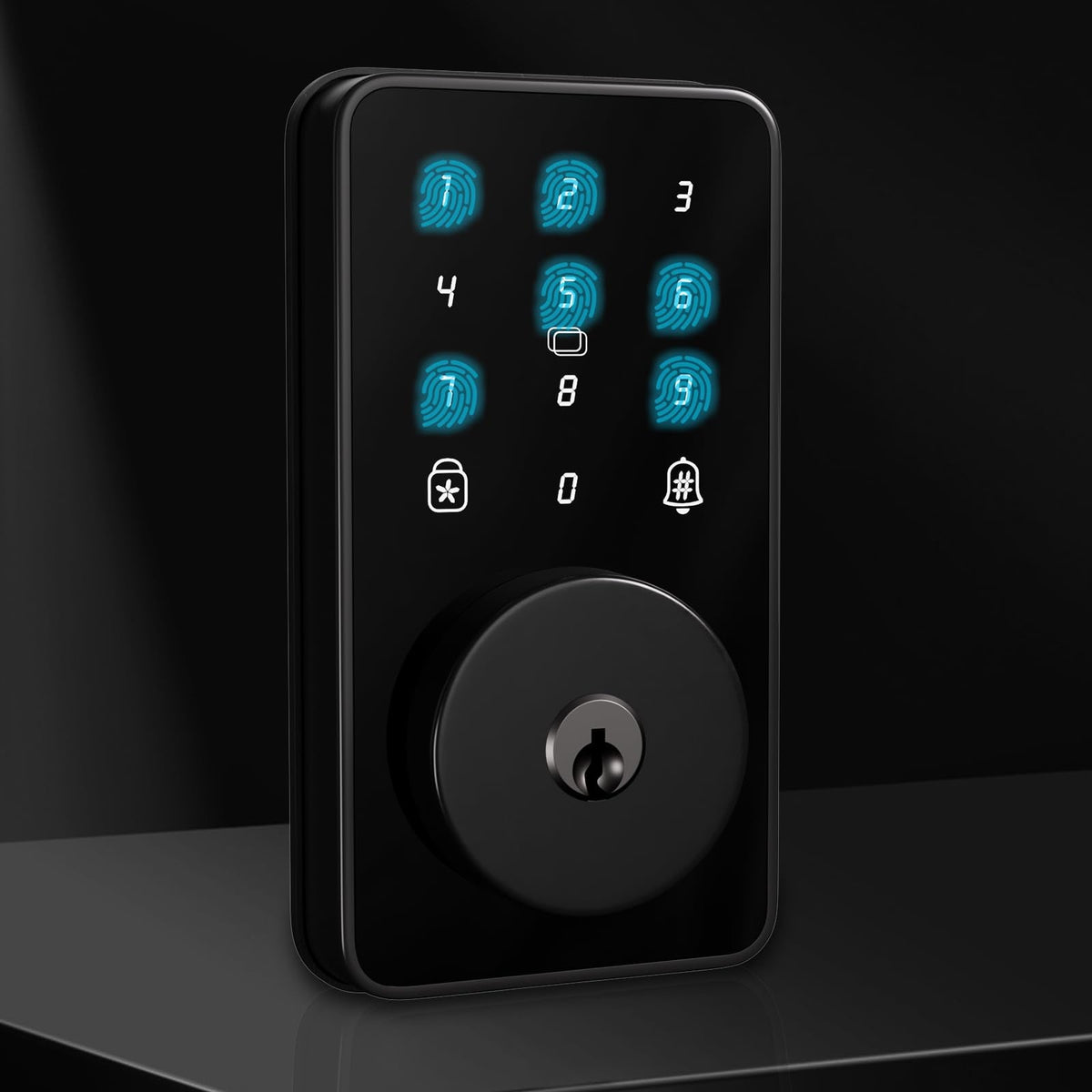 Keyless Entry Door Lock with Keypad, Biquole Smart Deadbolt Lock