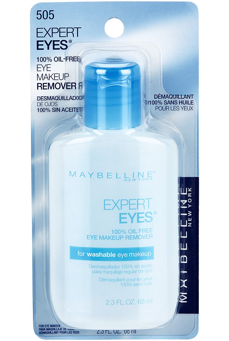 Maybelline Expert Eyes Oil-Free Eye Makeup Remover, For Washable Eye Makeup, 2.3 fl. oz.