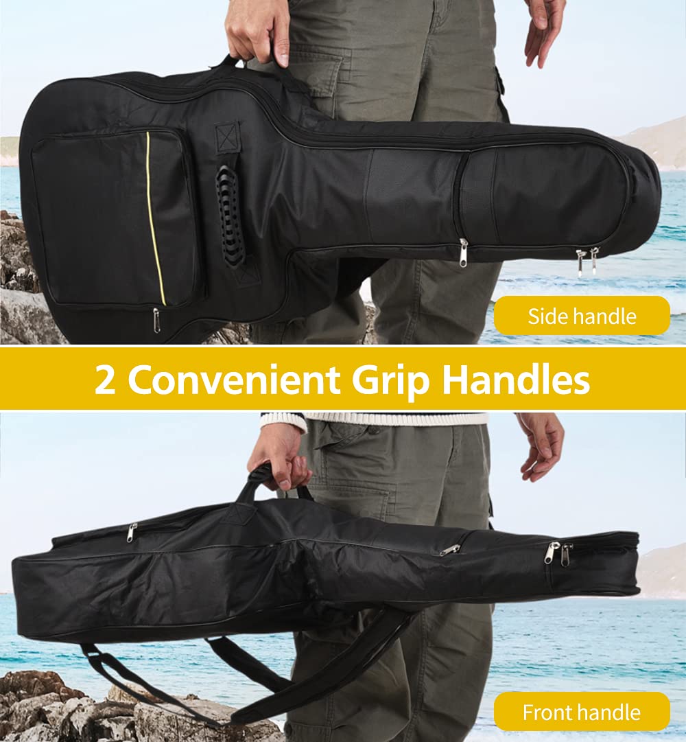 Mdvora 3 Pack Guitar Bags, 38-41 Inch Electric & Acoustic Guitar Case