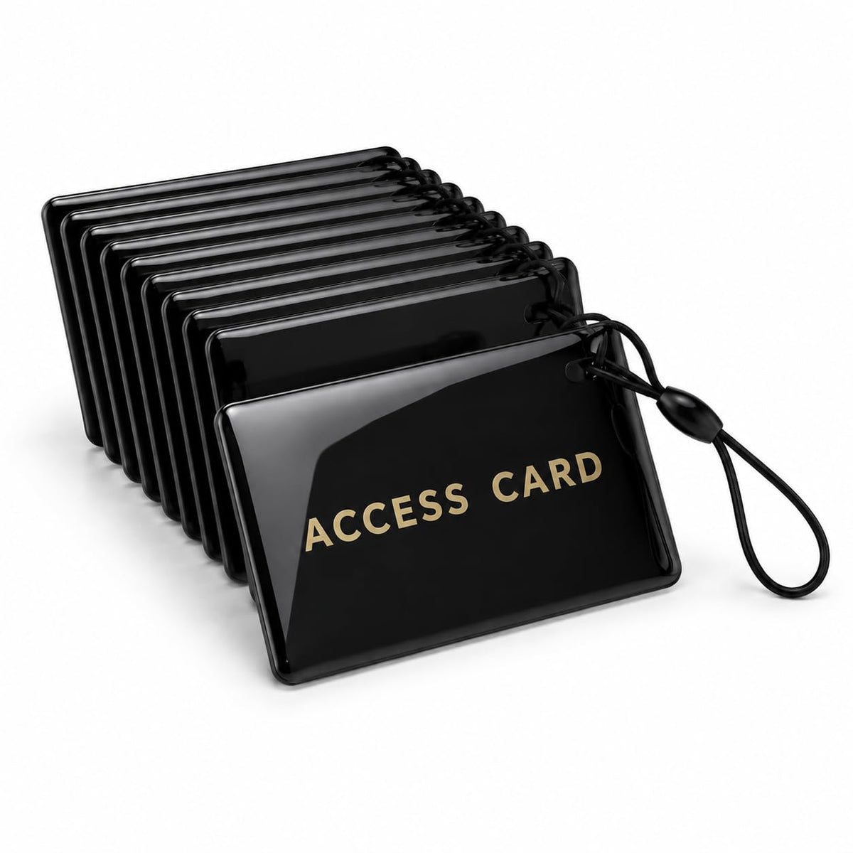 czceo 10 Pack RFID IC Cards for Smart Door Locks, 13.56MHz Key Fobs