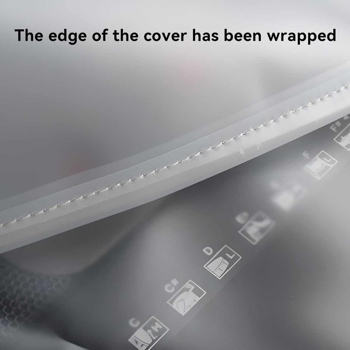 Klmnop Piano Keyboard Dust Cover for 88 Keys, Waterproof Transparent Piano Covers for Protection of Electric/Digital Piano(Clear)