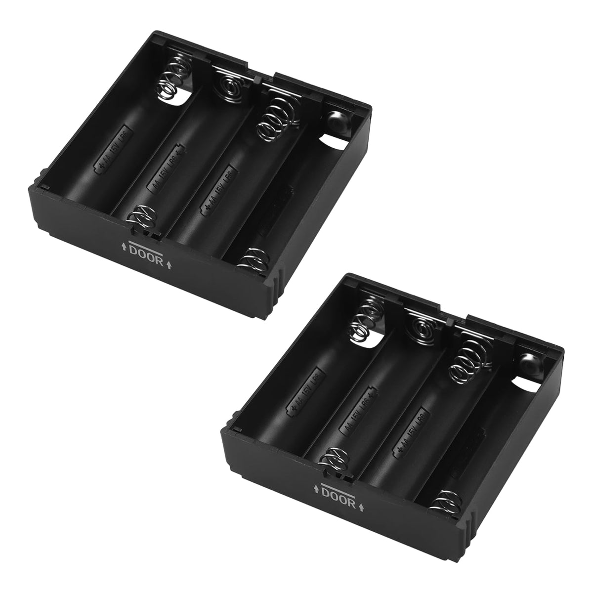 Perfect Pairz 83581 Top Battery Holder for Kwikset Series SmartCode Deadbolts Replacement Part, 4 AA Battery Holder, Smart Keypad Deadbolts Battery Pack Holder - 2 Pcs