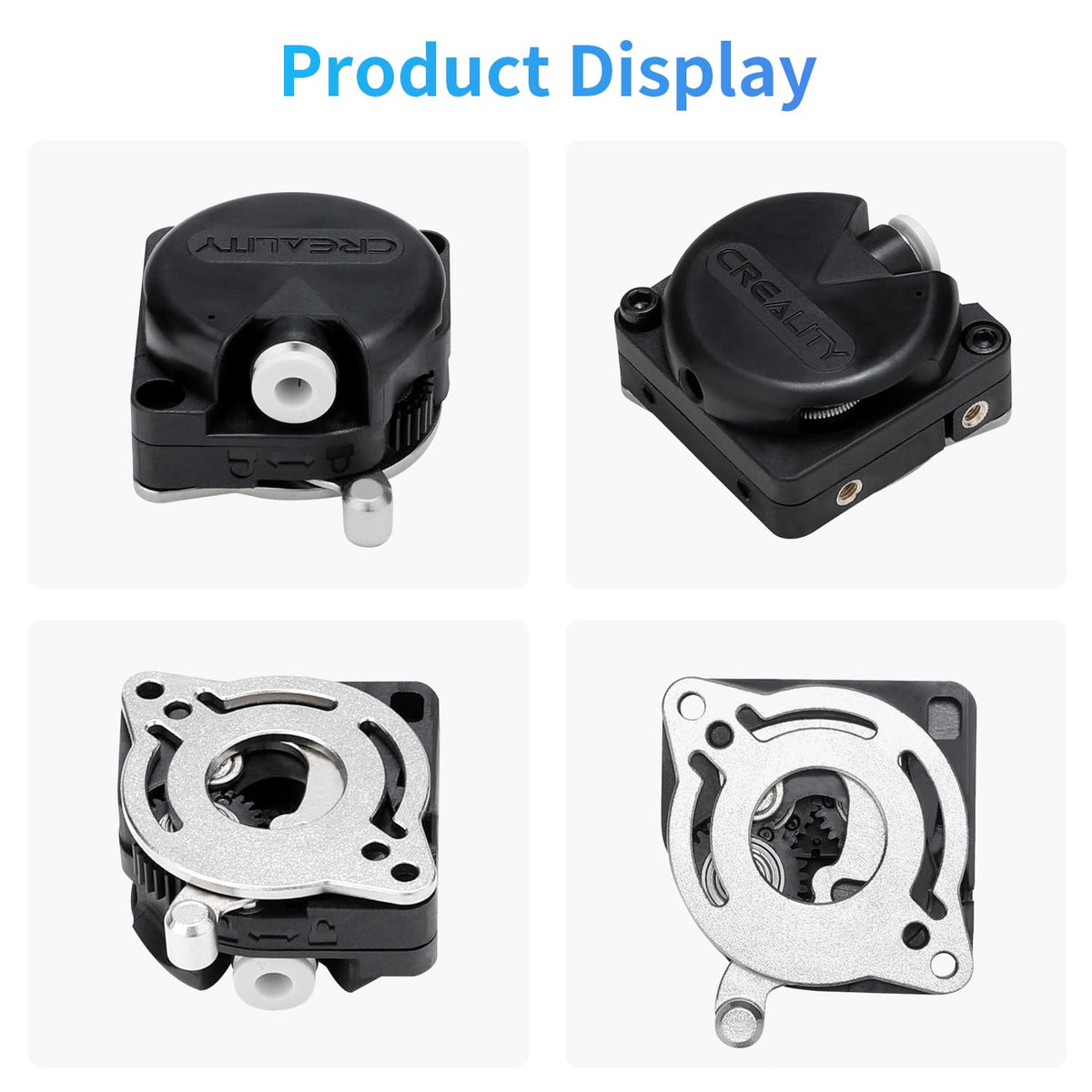 Creality K1 Max/K1/K1C/K1 SE Upgrade Direct Drive Extruder, Dual Gear Feeding Extrusion Kit, Without Stepper Motor, Support 1.75mm Filament for 3D Printers Ender 3 V3, Ender 3 V3 Plus