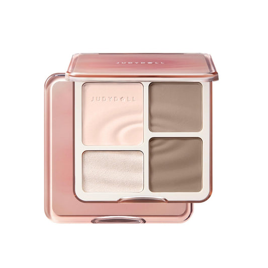 JUDYDOLL Contour Palette Highlighter Makeup Korean Makeup (01 Wave)