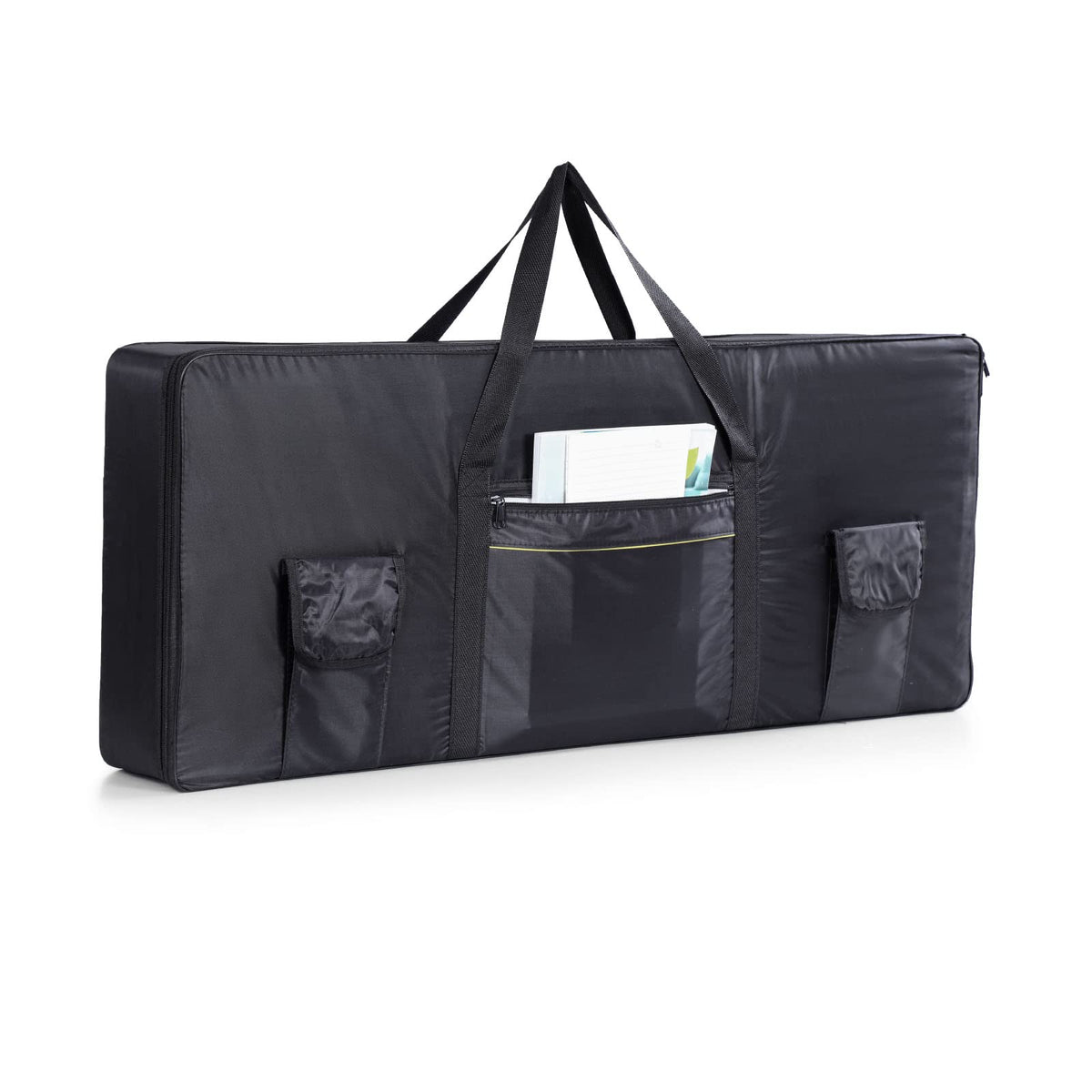 Monkeysell 61 Key Keyboard Bag 3 Storage Pockets 420D Oxford cloth