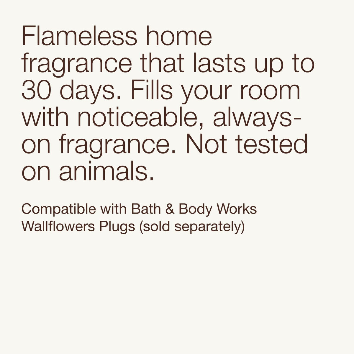 Bath & Body Works Wallflowers Refills, Mahogany Teakwood Scent, 4 Pack