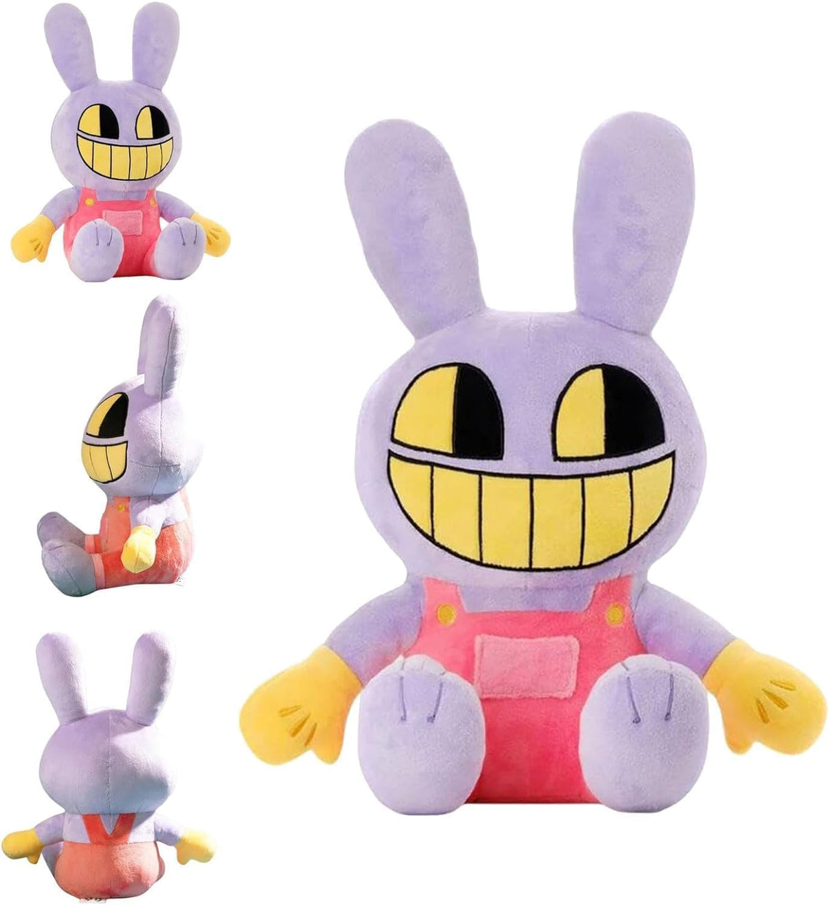 Nultse Jax and Pomni Plush,Horror Cute Stuffed Plushies Doll Toys, Jax and Pomni Plush for Birthday Christmas, Kids and Adults Choice (2pcs)