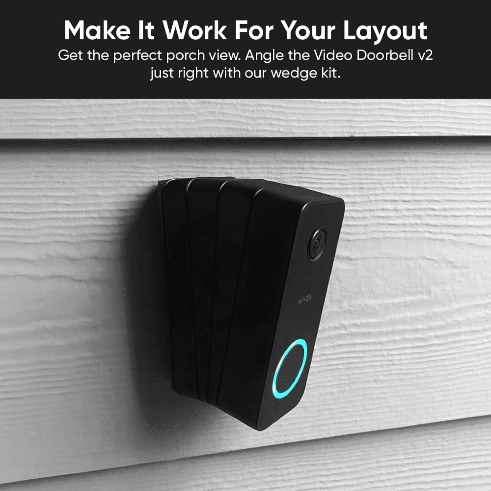 Wyze Lifestyle Video Doorbell v2 Replacement Wedge Kit