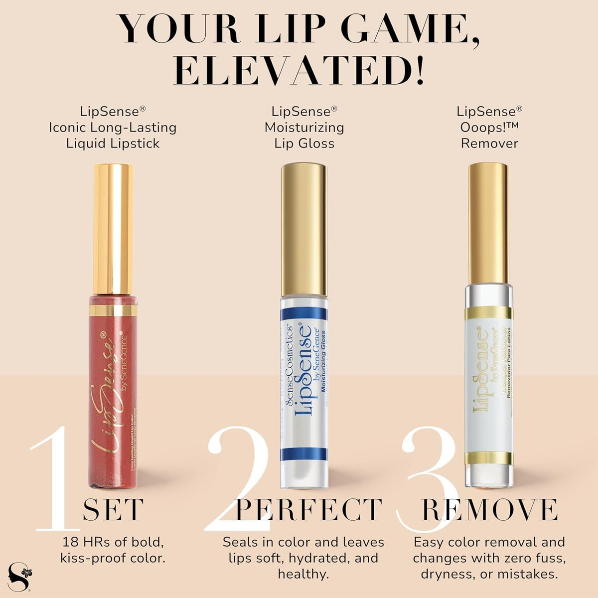SeneGence LipSense Ooops! Lip Color Remover, 0.25 Oz
