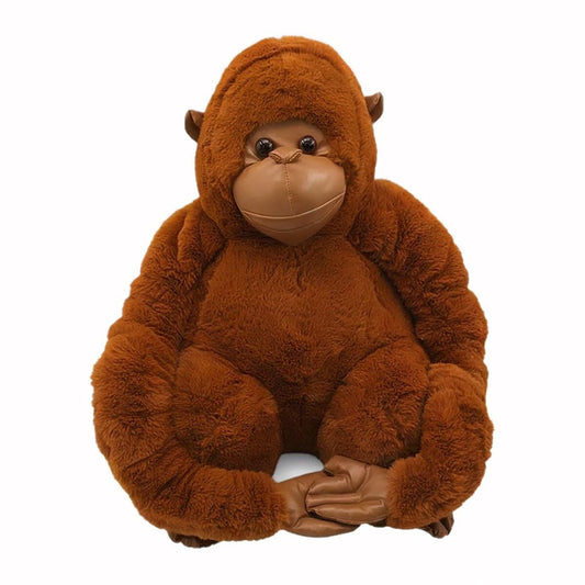 KLLKR 10" Chimpanzee Stuffed Animal, Plush Soft Gorilla Toy, Plush Doll Animal Toys, Interactive Plush Pillows Suitable for Children and Adults