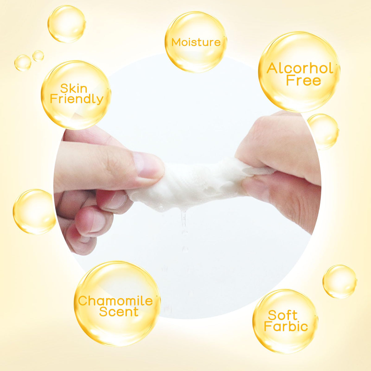 Gsido Pack of 50 Individual Makeup Remover Wipes,Face Cleansing Wipes Bulk