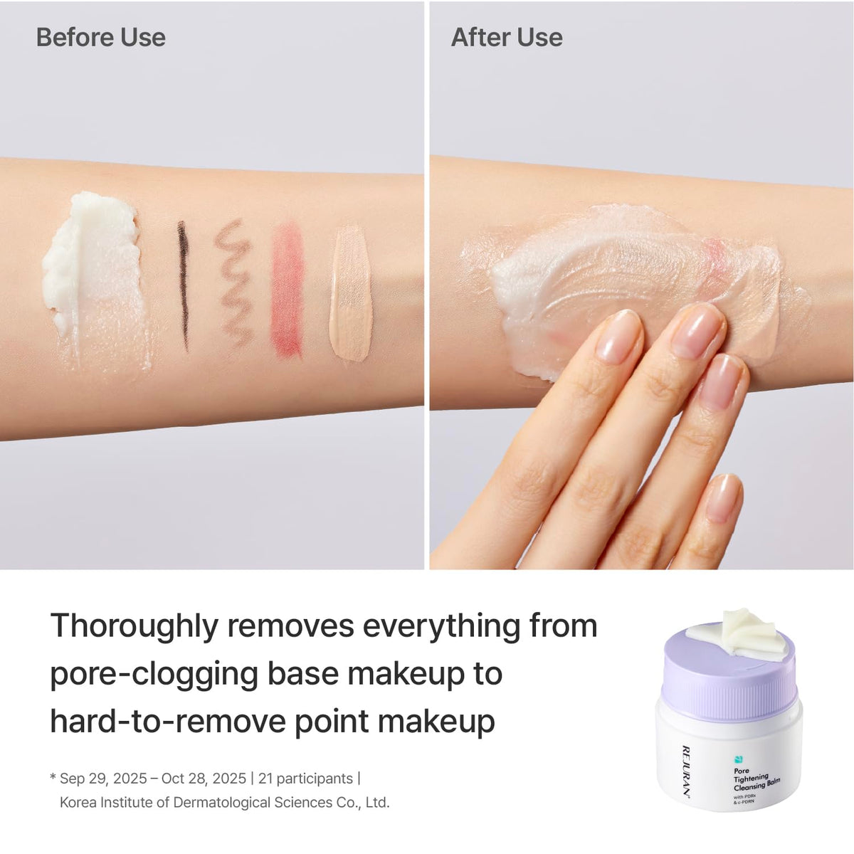 REJURAN Pore Tightening Cleansing Balm, PDRx & c-PDRN®, 1.69 fl oz