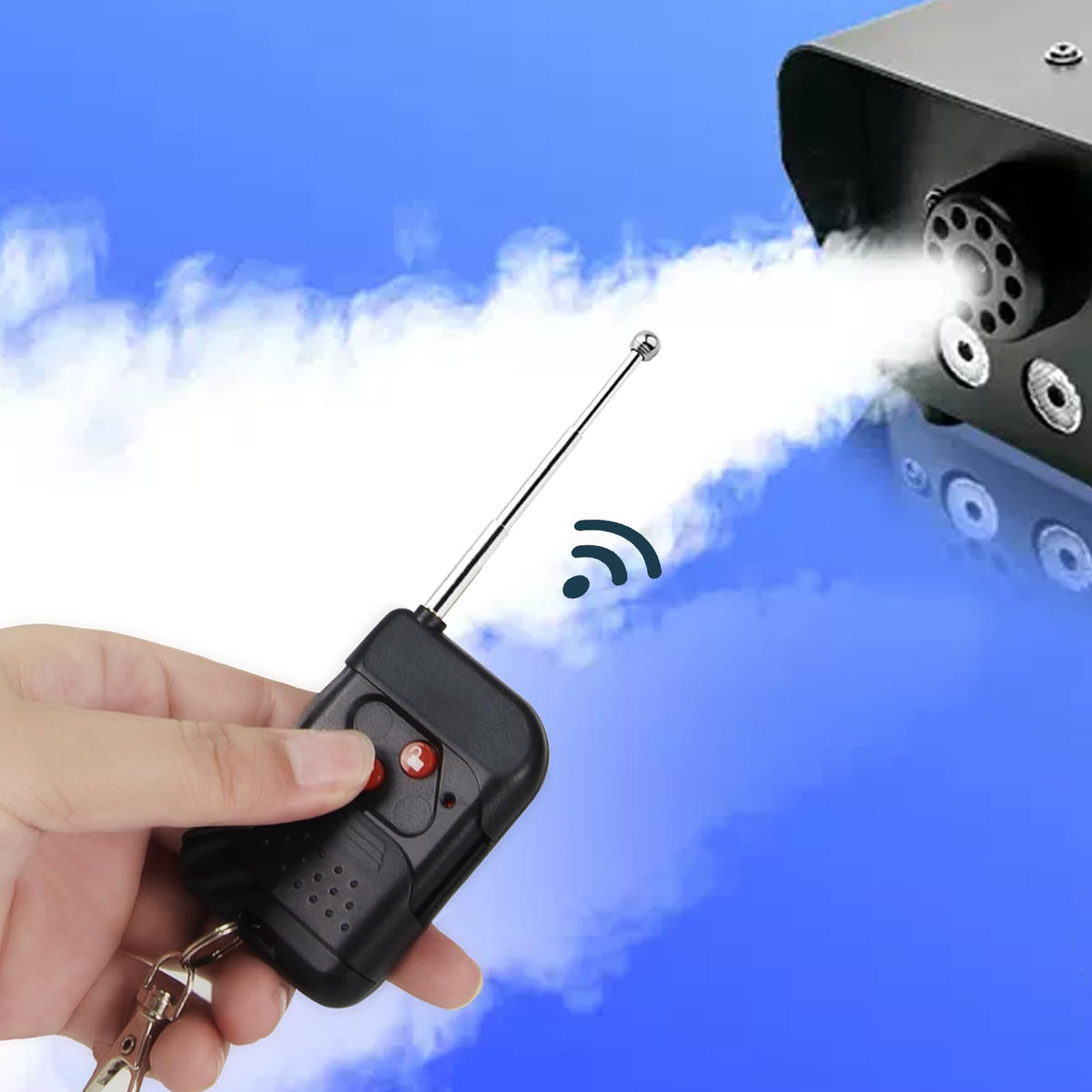 Fog Machine Remote Controller, Exclusively for 315MHz Frequency 400/500/900/1500W Fog Smoke Machine | 2-Key ON/OFF, 45ft Range, 3-Pin Manual Control (Verify Frequency Before Purchase)