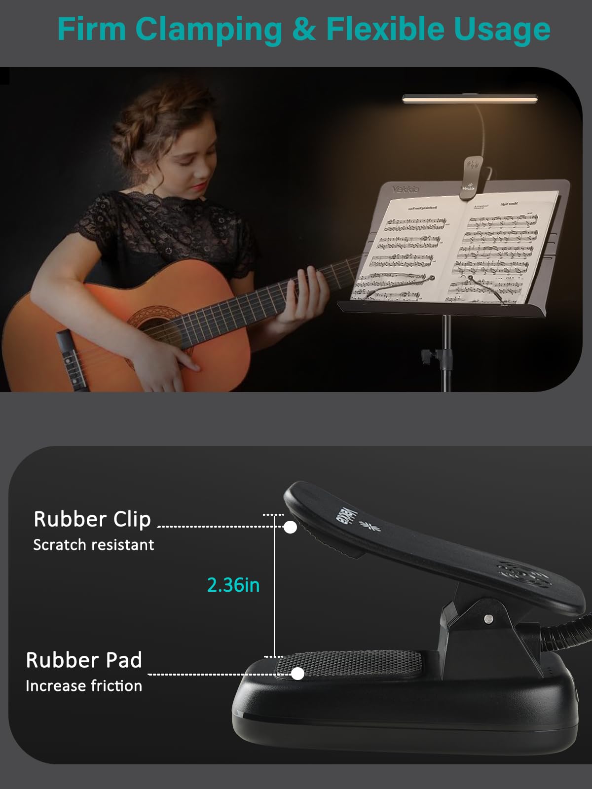Vekkia Rechargeable 88 LED Music Light