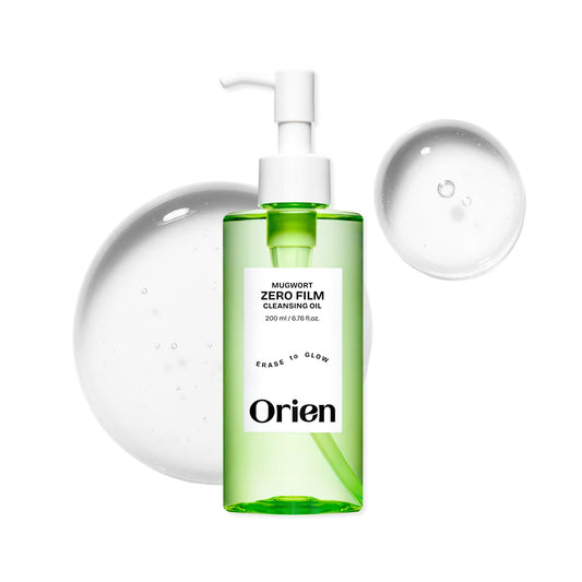 Orien Mugwort Zero Film Cleansing Oil 6.76 fl.oz. 200ml ㅣDaily Makeup Blackhead Removal No pore clogging Korean skincare double cleansing