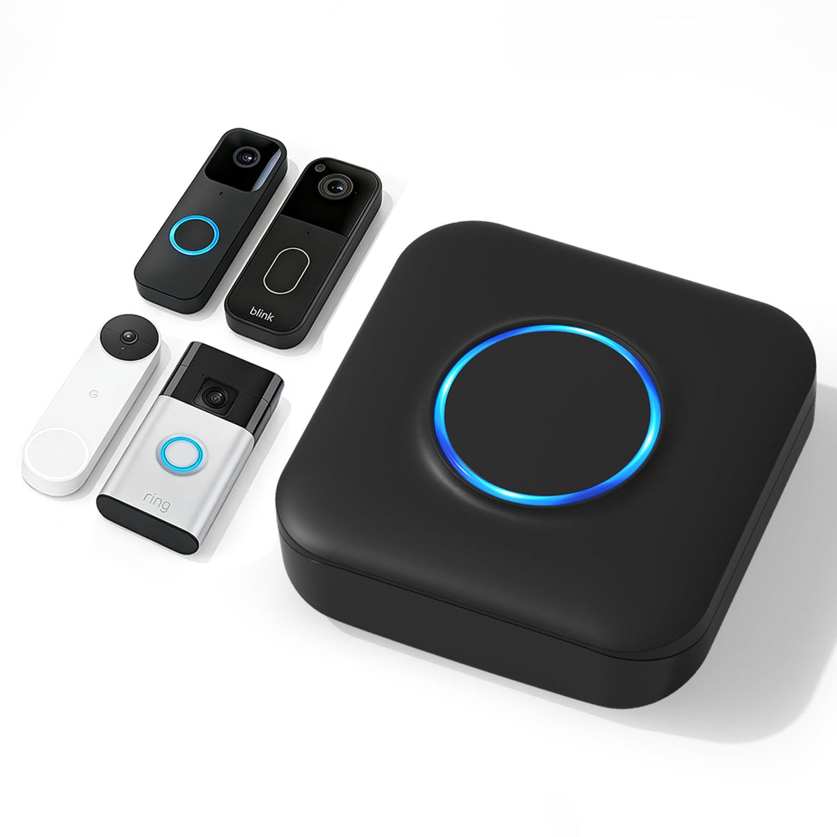 WiFi Wireless Doorbell Chime for Google Nest, Ring, Blink Video Doorbell