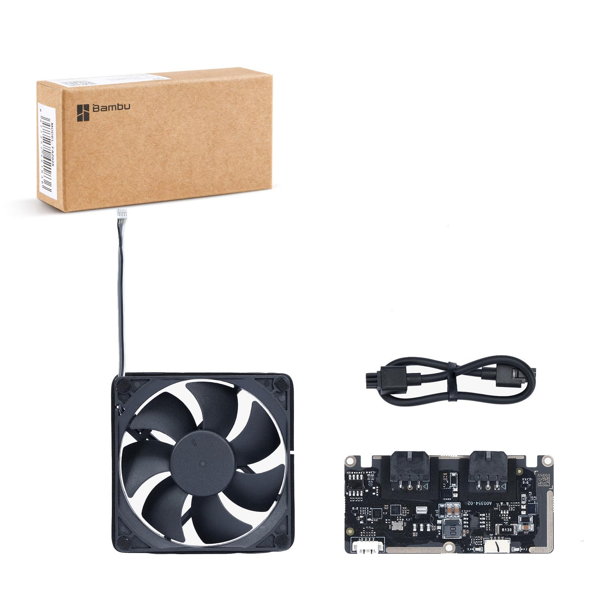 3DTOOLS Original for Bambu Lab P2S 3D Printer Fan (Exhaust Fan Kit with Blackboard)