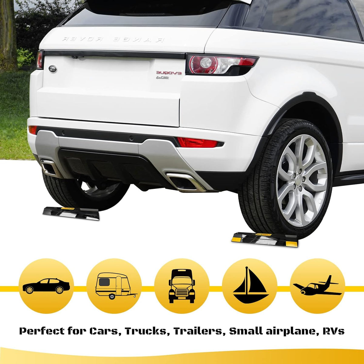 Heavy Duty Garage Parking Stopper