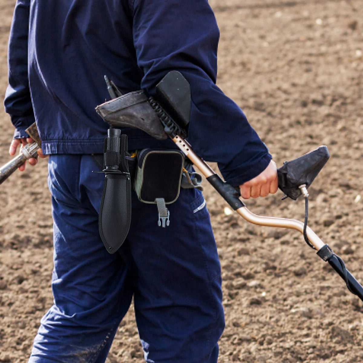 Kemaier Metal Detector Shovel, Heavy Duty Digging Tool for Accessories