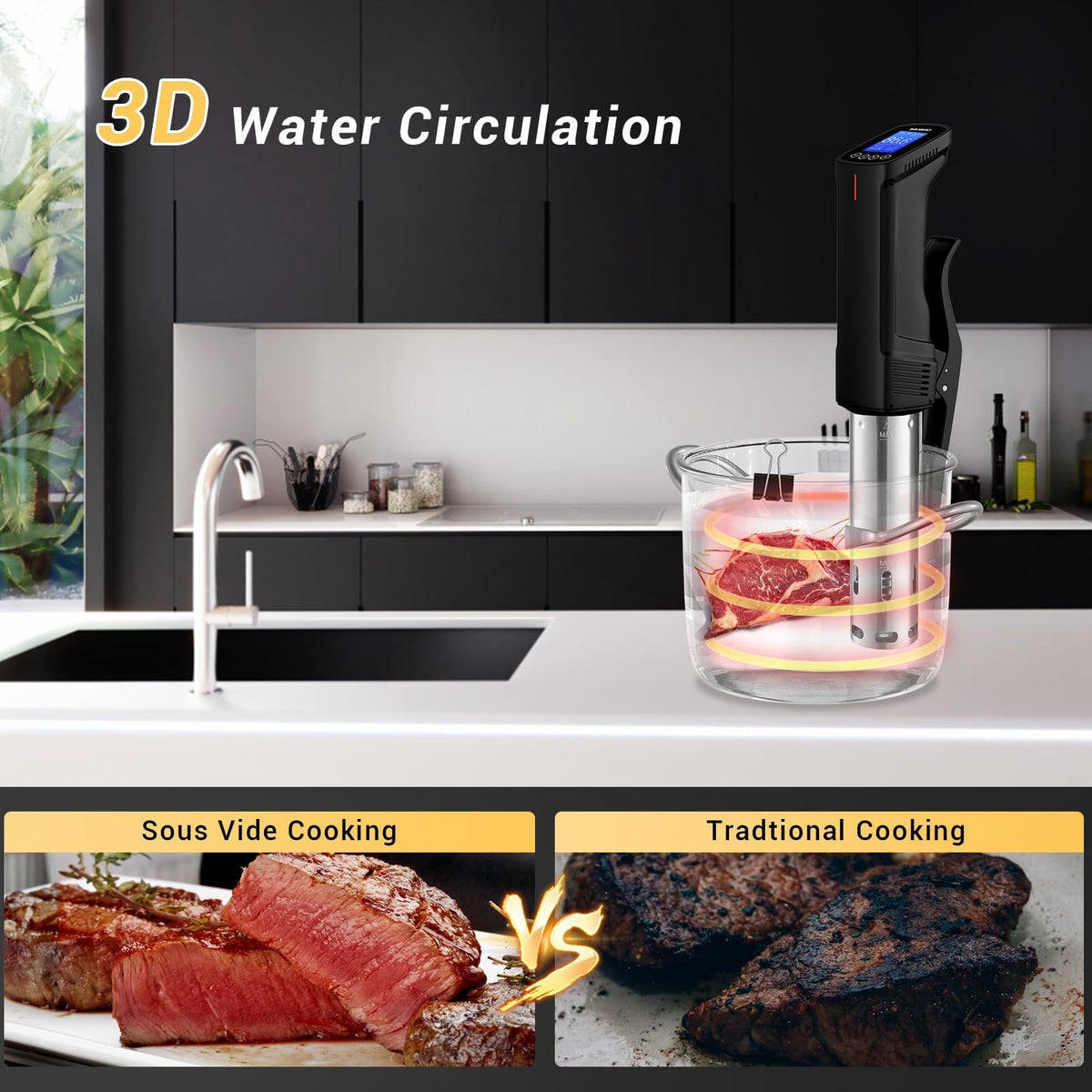 INKBIRD WiFi Sous Vide Cooker