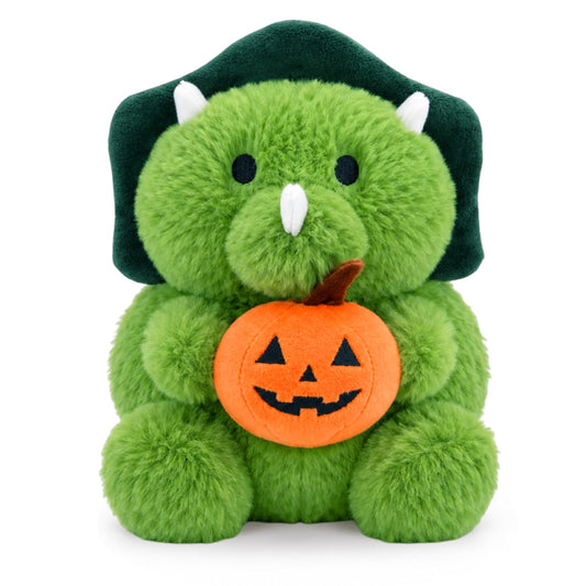 Halloween Dinosaur Plush Toy - Dinosaur Stuffed Animal with Pumpkin Stuffy