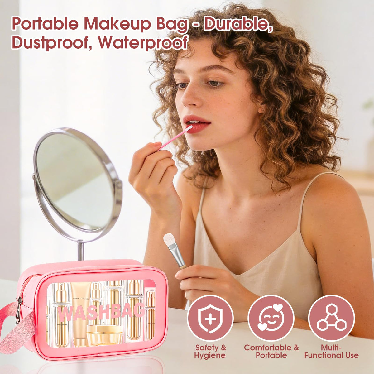 112Pcs Pink Makeup Brushes Set Professional Makeup Brushes & Tools Kit