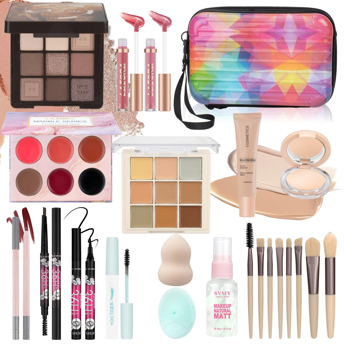 Makeup Kit Makeup Set for Teens Makeup Gift Set for Beginners Teenager Makeup Sets Travel Makeup Kits for Teenagers Girls 14-16