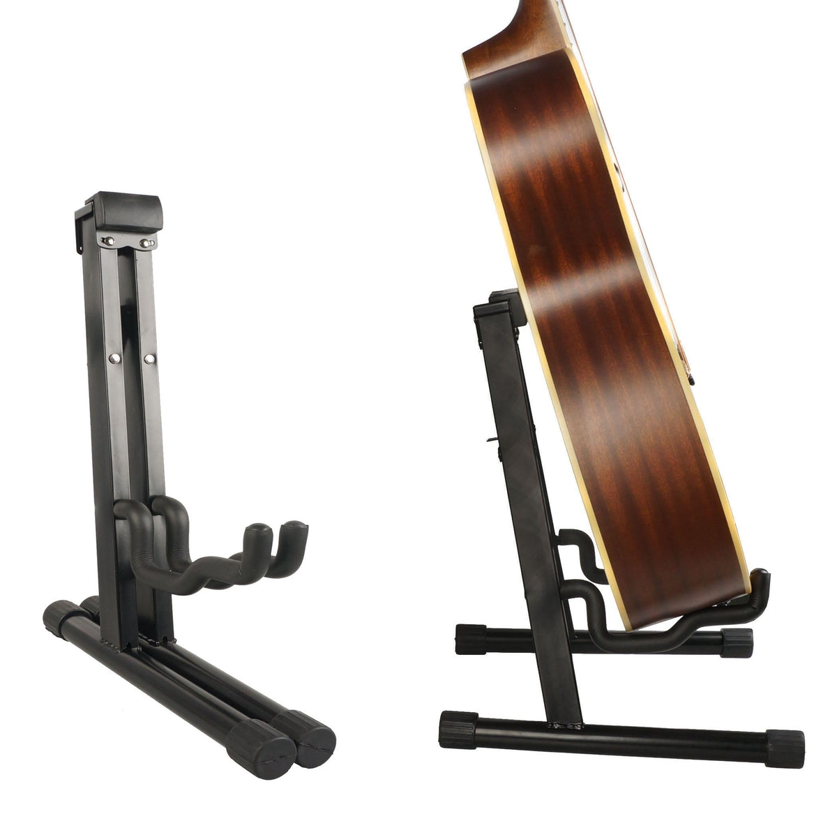 SUNYIN Guitar Stand Accesssories Kit Electric Acoustic A-Frame Guitar Stand 10-Feet Guitar Cord Guitar Capo Guitar Starp Guitar Tuner 3 Guitar Picks Begineer Guitar Accessories