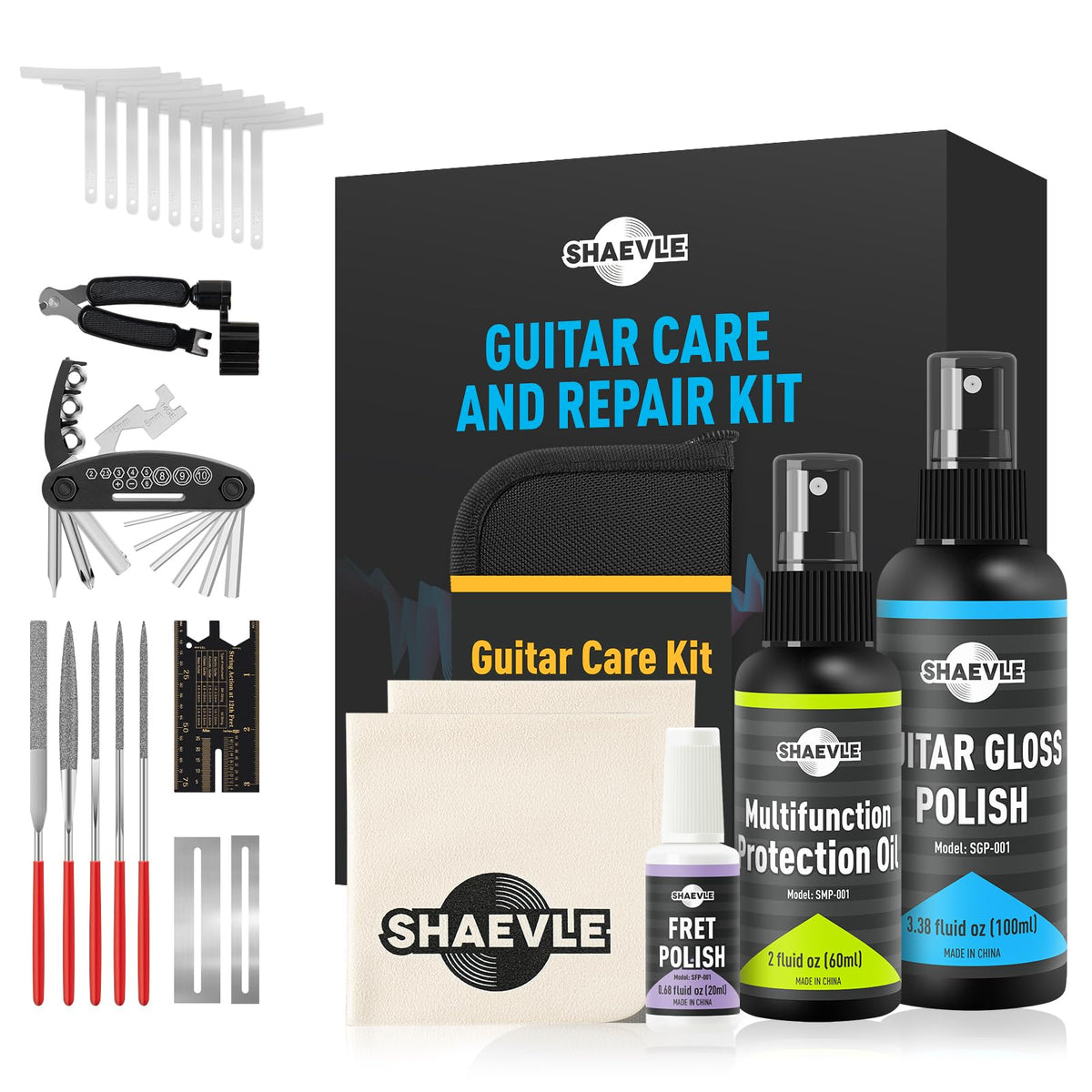Shaevle Guitar Cleaning & Repair Kit