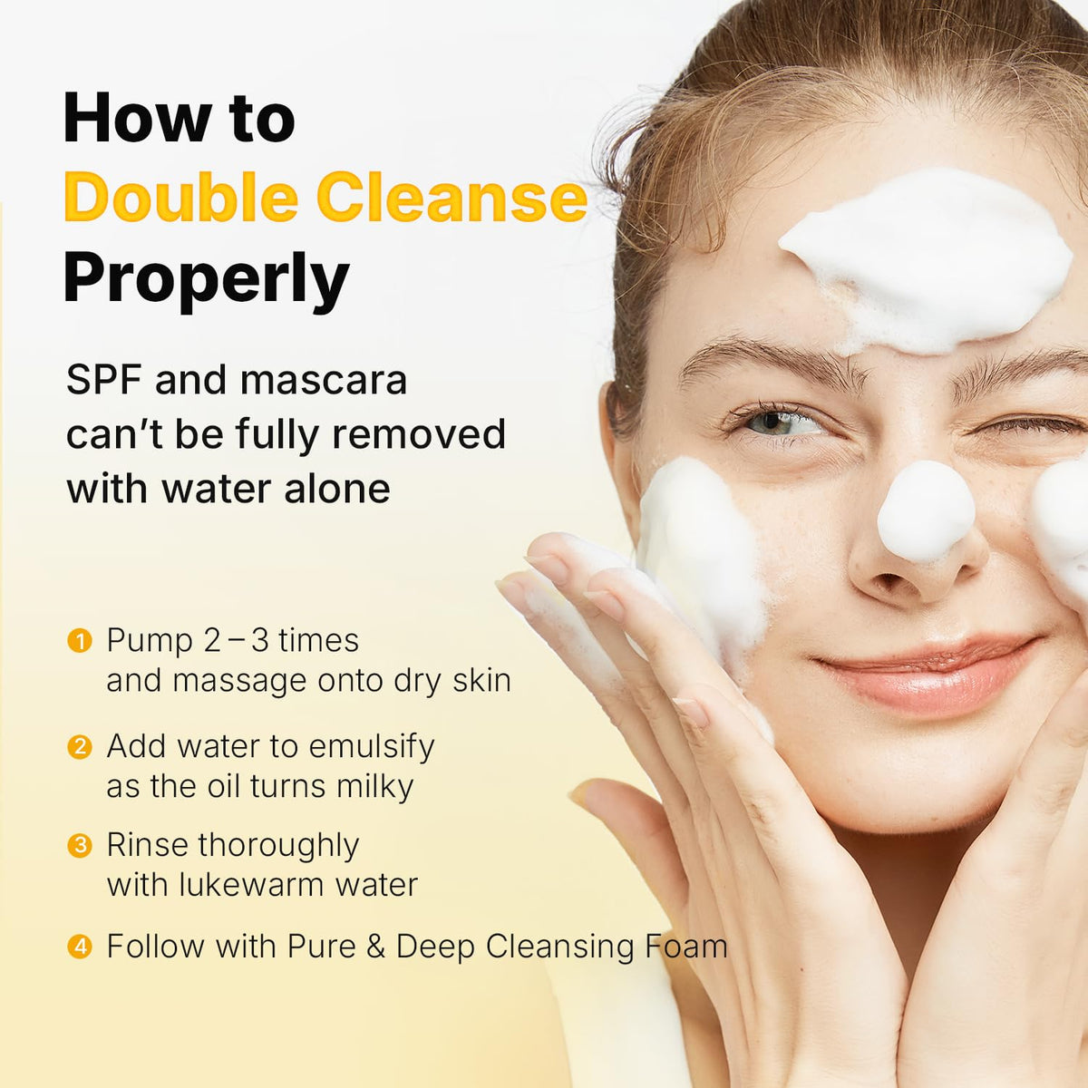 MANYO Pure Cleansing Oil, Makeup Remover, Blackhead & Pore Care, 6.76 fl oz