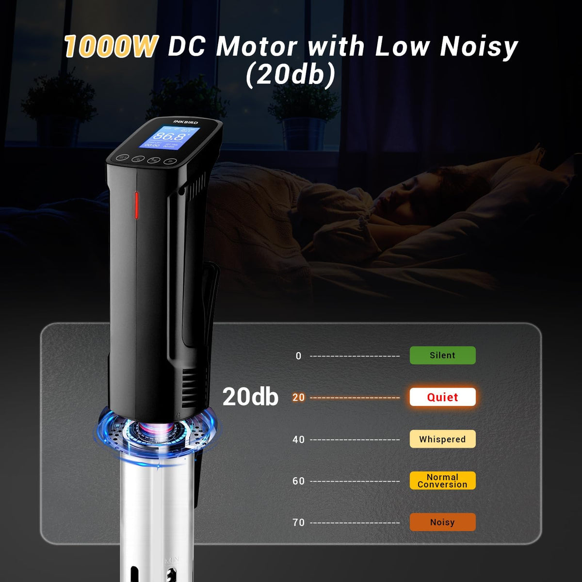 INKBIRD WiFi Sous Vide Cooker